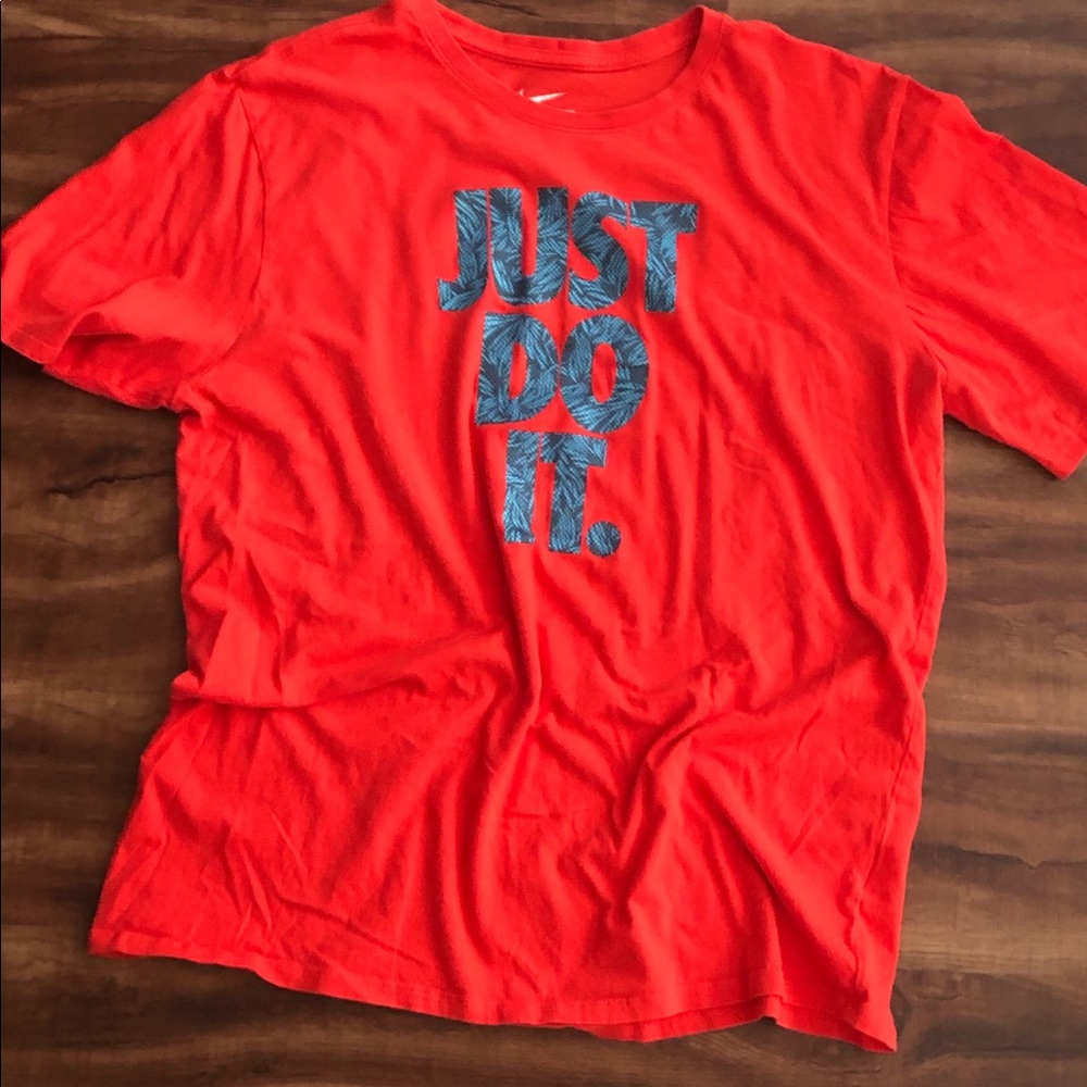 Just Do It Nike cotton tee.